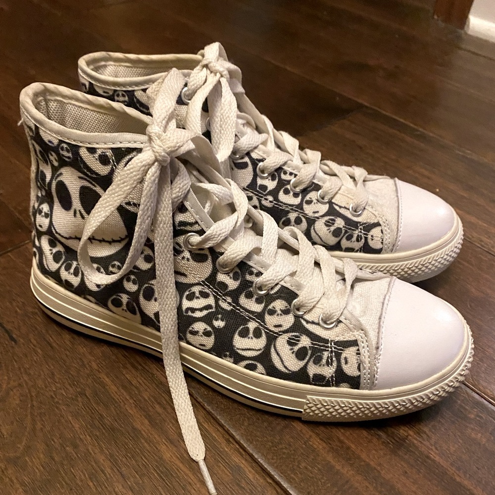 Jack Skellington Canvas High Tops
